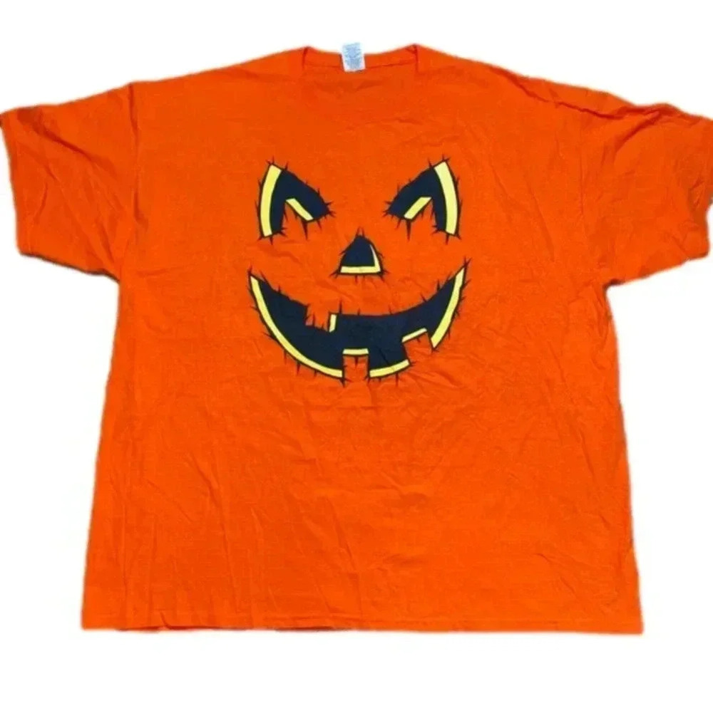 𝅺happy Halloween Jack-O-Lantern 🎃 Shirt Size 3XL New Without Tags